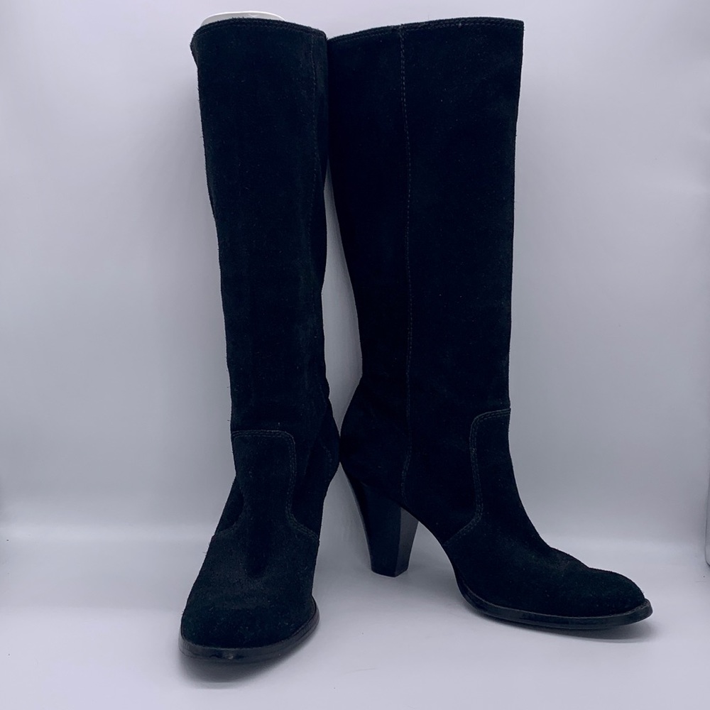Alfani Suede Mid Calf Pull Boots